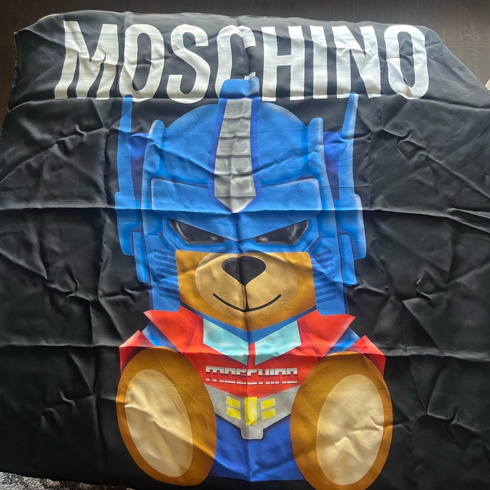 Moschino silk scarf